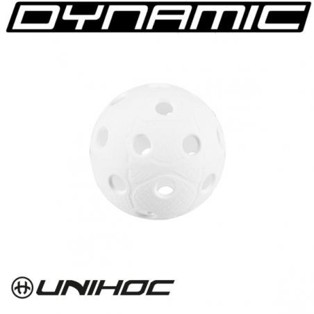 Set 200 Balles de unihockey DYNAMIC blanches