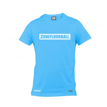 T-SHIRT PERSONNAL BLUE/WHITE