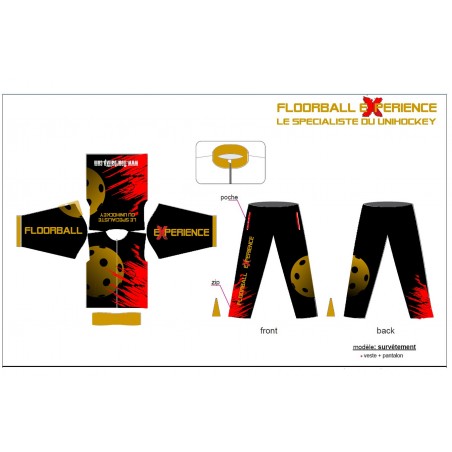 Training/survêtement personnalisé