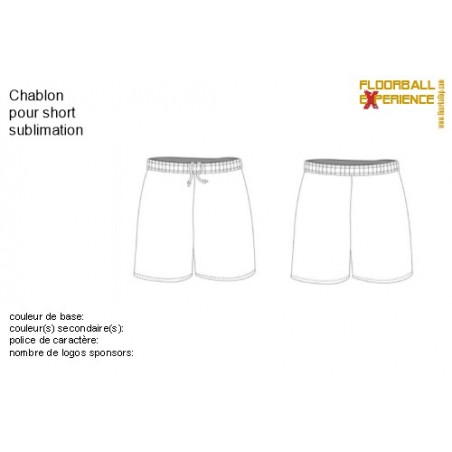 Chablons pour maillots et shorts