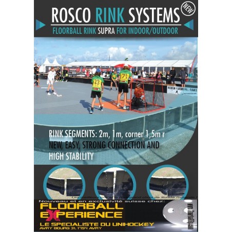 Complément Rink grand terrain SUPRA-INDOOR 20x40m