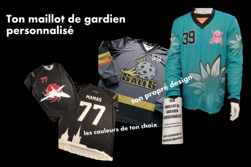 Ton maillot de gardien personnalisé